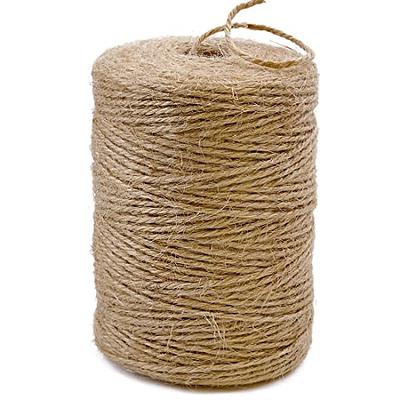 328 Feet Red Twine String for Crafts, 2mm Jute Twine String Hemp Strings  for Gift Wrapping, Gardening, Hanging Ornaments, Artworks, Gift Tags and