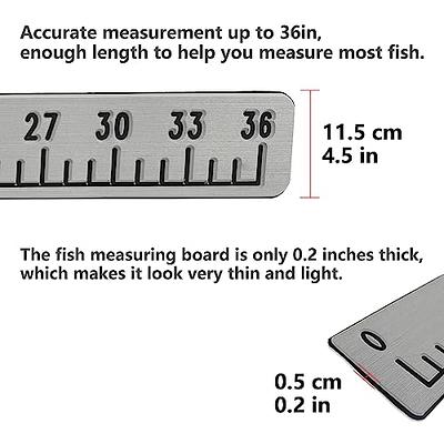 Foam Fishing Ruler,36 Fishing Measurement Tool,Fishing Accessories,Kayak  Fishing Boat, Cooler Ruler,with 3M Adhesive Backing,Cool Gray - Yahoo  Shopping