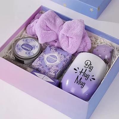 Get Well Soon Gifts for Women, Luxurious Lavender Gift Basket Care