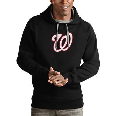 Men's '47 Black Washington Nationals City Connect Legend Headline Pullover Sweatshirt