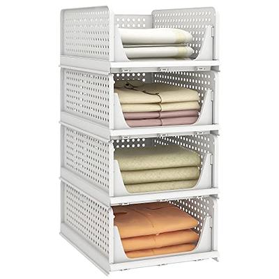Clothes Organizer for Wardrobe Cupboard Organizer for Clothes Foldable and  Stackable at Rs 160/piece, Closet Organizers in Palanpur