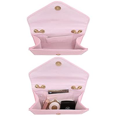 Compact Pink Designer Clutch Bags or Purse