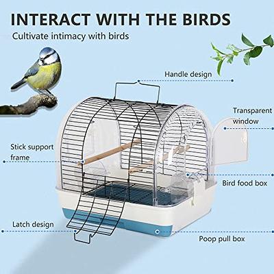  Bird Travel Carrier with Standing Perch,Lightweight