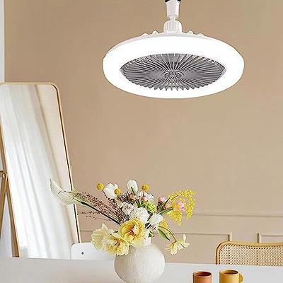 Bell + Howell Light Socket Ceiling Fan & Light