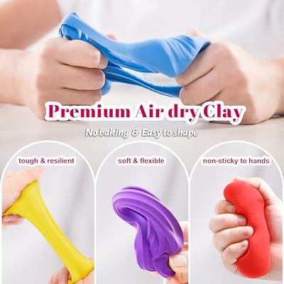 Titoclar Arts & Crafts for Kids Ages 8-12 6-8 4-8, Air Dry Clay