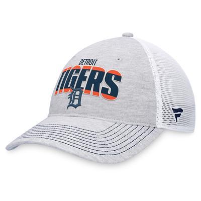 Men's Fanatics Branded Heathered Gray/Black Cincinnati Bengals Tri-Tone  Trucker Snapback Hat