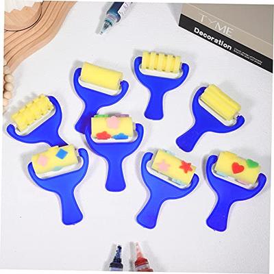 Paint Sponges Sponge Paint Brushesfoam Brush Set Sponge Brush for Painting  Wood Handle Foam Paint Brush for DIY Drawing Tool 20pcs