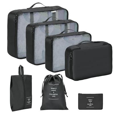 YYDSLEE Compression Packing Cubes for Travel Carry on Suitcase