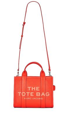 Marc Jacobs The Leather Mini Tote Bag in Red