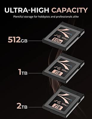SABRENT Rocket CFX PRO 512GB CFexpress Type B Memory Card R1800MB/s  W1700MB/s [CF-XXIT-512] - Yahoo Shopping