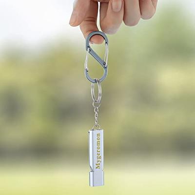 S Carabiner Mini Aluminum Spring Clips Small Snap Hooks Keychain