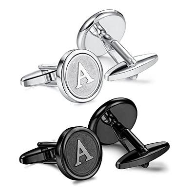 Cufflinks for Men Cufflinks Initials Cufflinks Box 