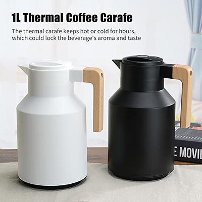 Soopot Thermal Coffee Carafe, 68Oz Coffee Dispenser, Airpot Coffee