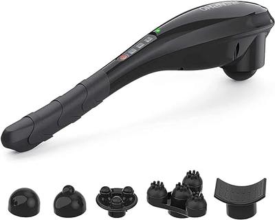 Cordless Handheld Back Massager Rechargeable Full Body Deep Tissue Arm  Massager