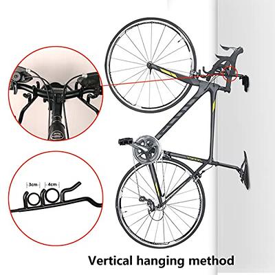 1 ZJ RIGHT R Bike Wall Mount, Bike Mounting Kit/Bike Hooks for Hanging  Bicycles in Home or Garage - Compatible with Mountain, Road, Hybrid Bike  Black-2PC - Yahoo Shopping