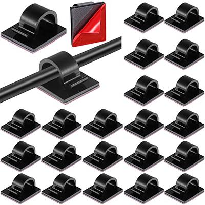 Namalu 240 Pcs Cable Clips Outdoor Wire Clip Adhesive Cable Hook