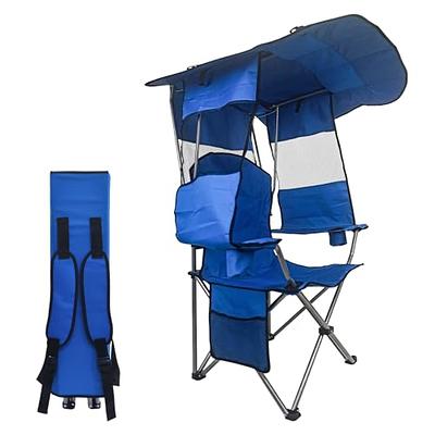ALPHA CAMP Oversized Camping Chair with Shade Canopy, Folding Lawn Chairs  with Cup Holders, Camping Lounge Chair for Hiking Travel Beach Fishing -  Yahoo Shopping