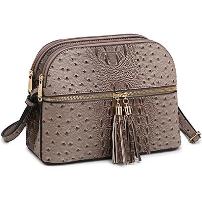 JANSBEN Crossbody Bag for Women Shoulder Purses - Medium PU