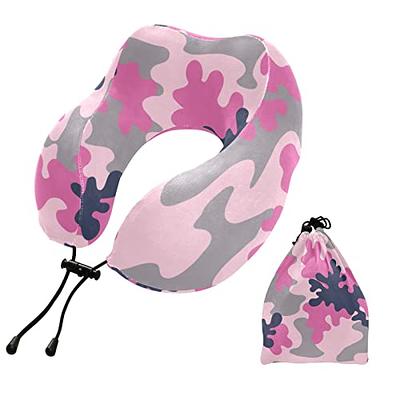 Tennessee Titans Camo Memory Foam Travel Pillow