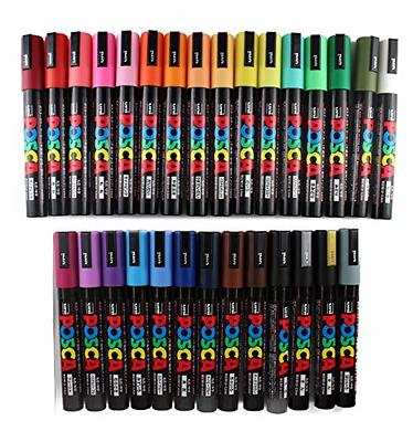 16 Posca Markers 3M, Posca Pens for Art Supplies, School Supplies, Rock  Art, Fabric Paint, Fabric Markers, Paint Pen, Art Markers, Posca Paint  Markers