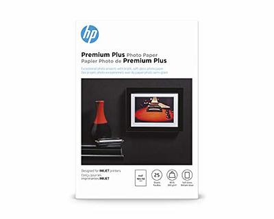 HP Photo Paper Premium Plus, Glossy, 5x7, 60 Sheets