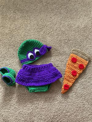 Crochet Pattern TMNT Inspired Hat 