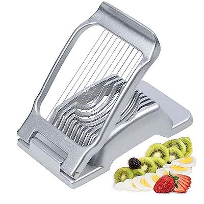 Creative Home Kitchen Egg Cutter Stainless Steel Wire Egg Slicer for Hard  Boiled Eggs