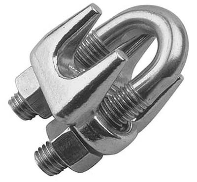 FSHIHINE Wire Rope Clips for 1-2 mm Diameter Wire Rope and Cable