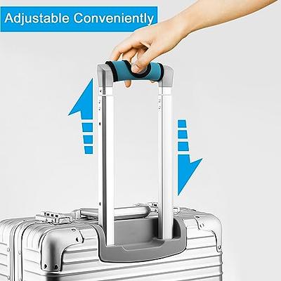 Cosmos 5 Pcs Neoprene Luggage Handle Wrap Soft Grip Handle Cover Luggage  Identifier with Hollow Design for Push-Button Handle Trolley Handle and