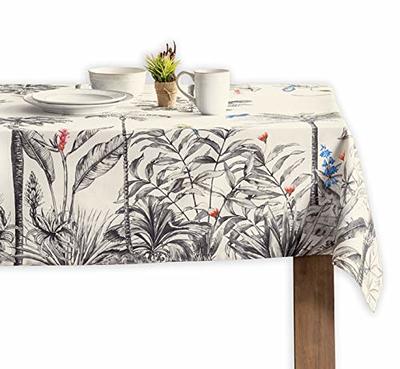 Maison d' Hermine Tablecloths 100% Cotton 60x60 Decorative Square Tablecloth  Washable Table Cover, Holiday Dinner, Wedding & Dining, ia -  Thanksgiving/Christmas - Yahoo Shopping