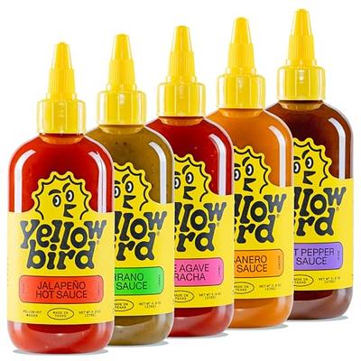 Melinda's Mini Liquid Spice Rack Hot Sauce Gift Set 10 Pack