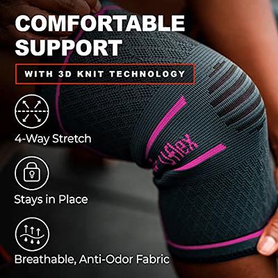 UFlex Athletics Knee Compression Sleeve Support for Women and Men