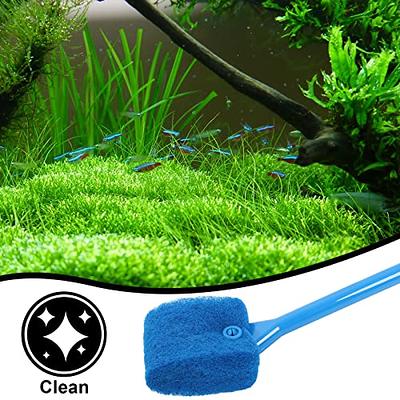 Ntrjtrss Fish Tank Cleaner, Double Sided Sponge Aquarium Cleaner