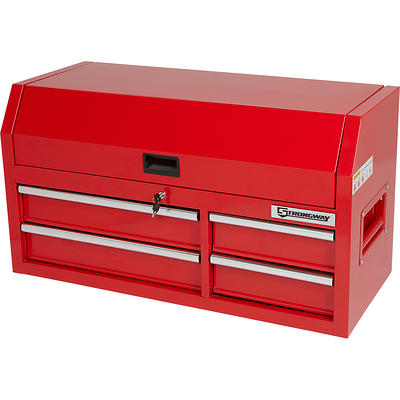 Strongway 42Inch 4-Drawer Tool Chest, Red - Yahoo Shopping