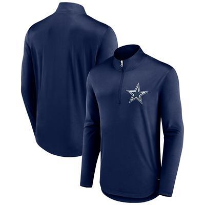 Fanatics Navy Dallas Cowboys Long Sleeve Hoodie T-shirt in Blue for Men