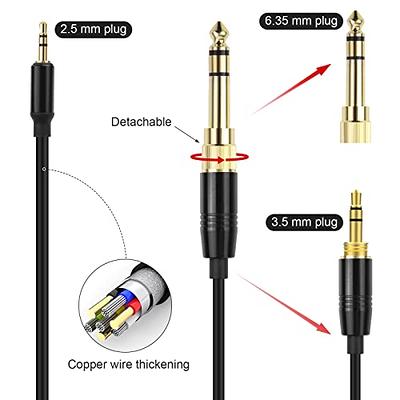 FULAIM Boom Microphone Cable Compatible with Bose QuietComfort 45 (QC45)  Headphones with Volume Control & Mute Switch for PC, Laptop, PS4 PS5 Xbox  One Controller : : Musical Instruments