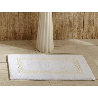 American Soft Linen, Non Slip Bath Rug, 100% Cotton 20x34 Inches, Soft Absorbent Bath Mat Rugs - Sage Green