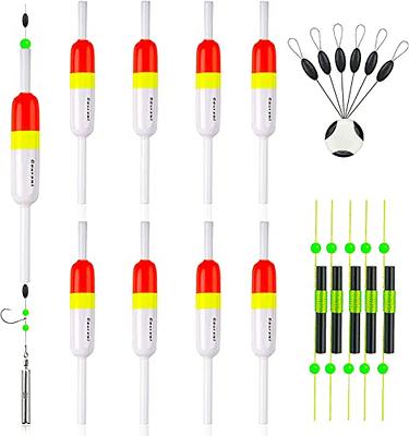 30pcs small float fishing bobbers Weighted Stopper Small Float Fishing  Bobbers