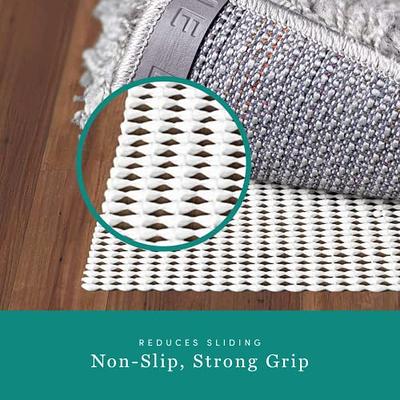 Non Slip Area Rug Pad Gripper - 3x5 Strong Grip Carpet Pad For