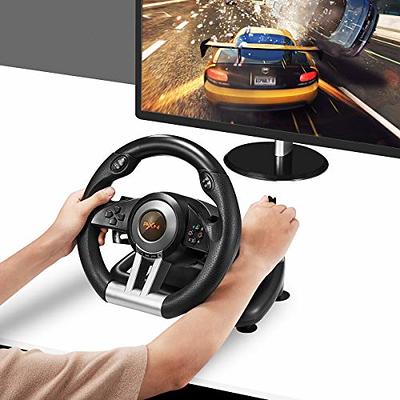 PXN Xbox Steering Wheel V3II 180° PC Gaming Racing Wheel Driving Wheel,  with Linear Pedals and Racing Paddles for PC, PS4, Xbox One, Xbox Series  X