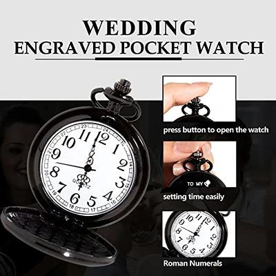 Wedding clearance pocket watch