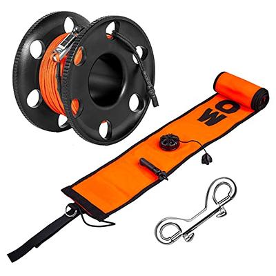 Anchor Rope Reel High Visibility Rust Proof Diving Reel with Clip for Cave  Diving