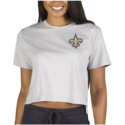 Concepts Sport Pittsburgh Steelers Women's Pendant French Terry Long Sleeve  Top - Cream/Gray