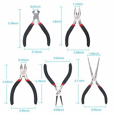 SPEEDWOX Bent Needle Nose Pliers With Teeth 5.5-Inch Bent Nose Pliers Mini  Chain Nose Pliers With Serrated Jaws Curved Needle Nose Pliers For Jewelry  Making Gripping - Yahoo Shopping