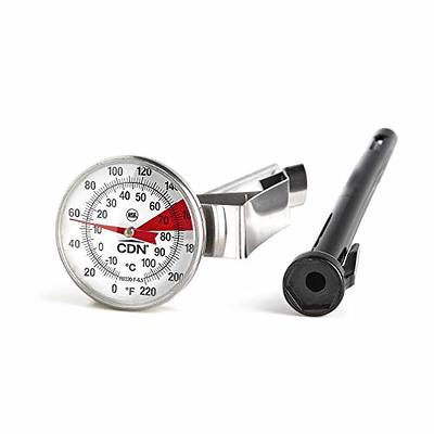 Large 3 inch Dial Oven Thermometer Clear Large Number Easy-to-Read