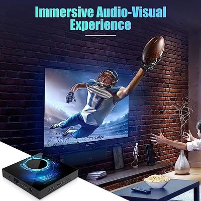  Android TV Box 10.0, X6 PRO Android Box 4GB RAM 64GB ROM  Allwinner H616 Quad-core 64bit, Support 2.4G/5.8G WiFi 4K Utral HD / 3D /  H.265 with Bluetooth Smart TV Box 