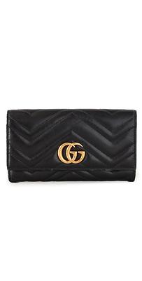 Shopbop Archive Gucci Boat Pochette Gg Canvas Bag