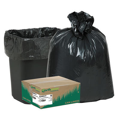 Highmark Tall 0.6 mil Drawstring Kitchen Trash Bags 13 Gallon