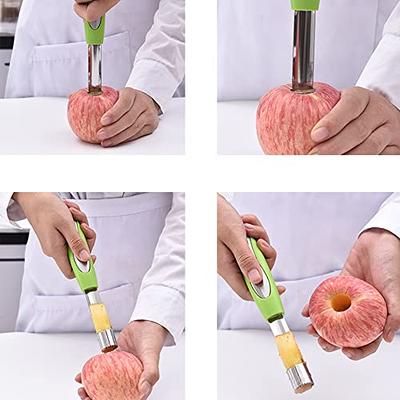 Core Remover Fruit Vegetable Tools, Corer Stainless Steel Pear Fruit  Vegetable Core Seed Remover Cutter Kitchen Gadgets Tools,Fruit Corer Slicer  Home & Kitchen