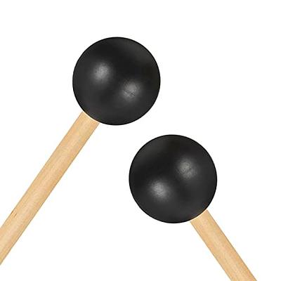  Jiayouy 14.17 Bass Drum Mallet Stick Timpani Mallets Wool Felt  Head & Wood Handles Drum Stick Percussion Instrument Band Accessory 1Pcs :  Musical Instruments